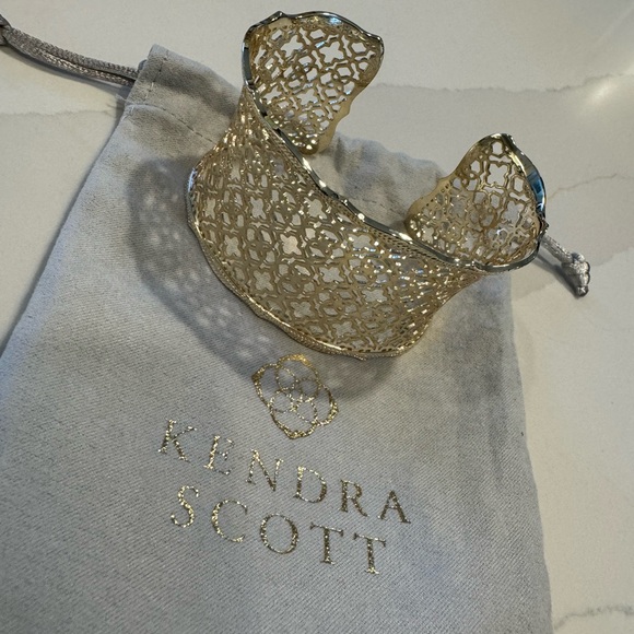 Kendra Scott Gold Cuff Bracelet - Picture 4 of 8